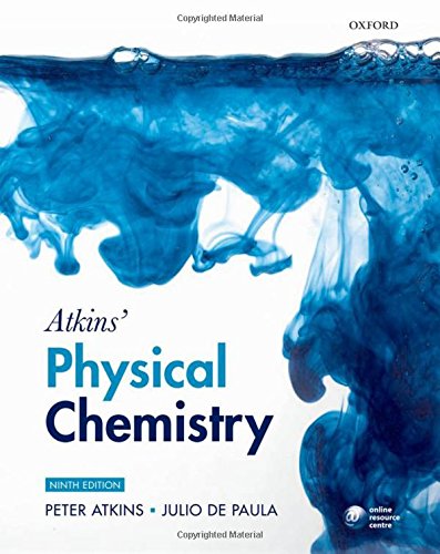 Atkins' Physical Chemistry 9th Edition PDF Download
