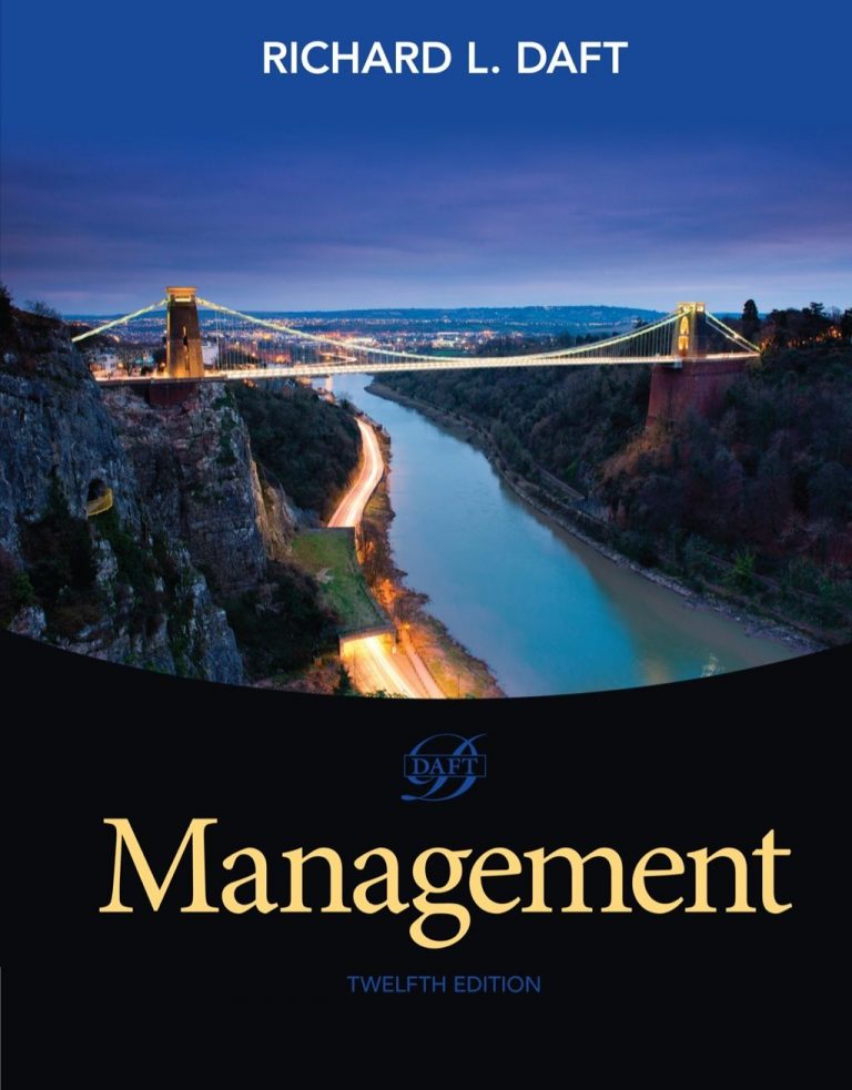 management richard daft 12th edition pdf free download