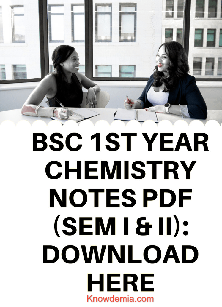 chemistry assignment topics for bsc 1st year english